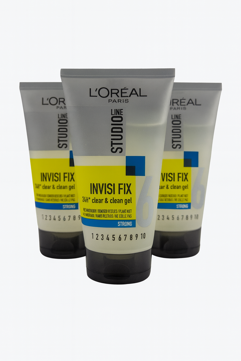 L’Oréal Paris Studio Line Invisi Fix Gel – 24H Clear & Clean (3x Tuben)