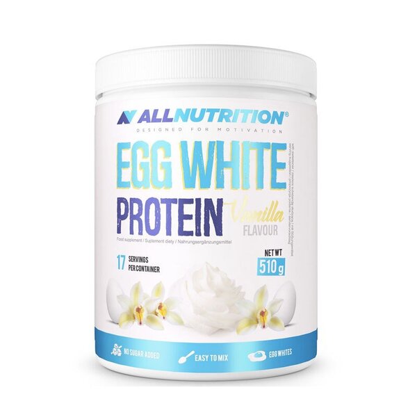Egg White Protein, Vanilla - 510 grams