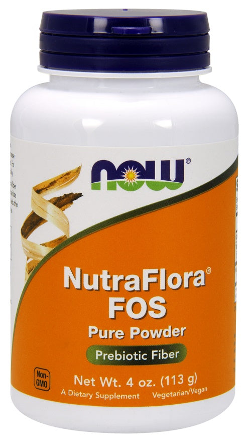 NutraFlora FOS, Pure Powder - 113 grams