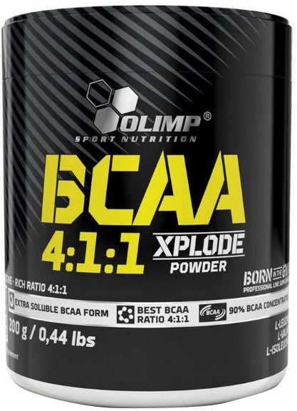 BCAA 4:1:1 Xplode, Fruit Punch - 200 grams