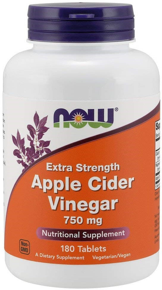 Apple Cider Vinegar, 750mg Extra Strength - 180 tablets