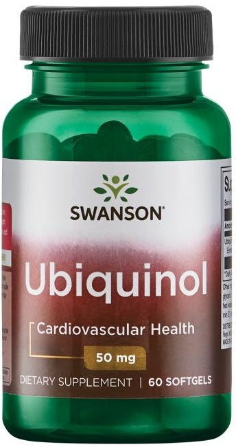 Ubiquinol, 50 mg - 60 softgels