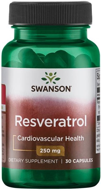 Resveratrol, 250mg - 30 caplets