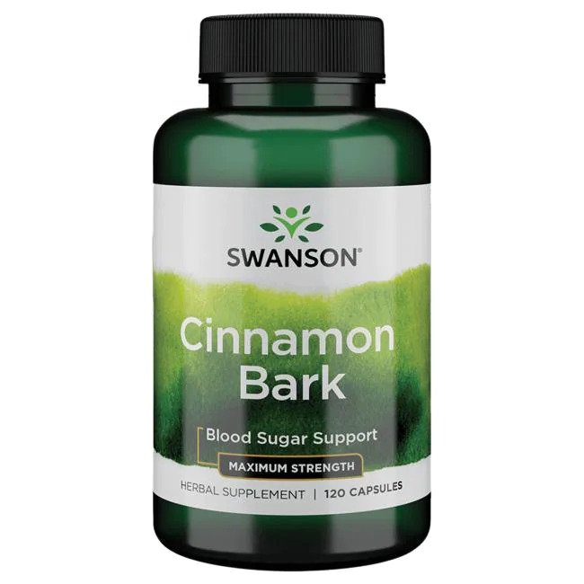 Cinnamon Bark, Maximum Strength - 120 caps