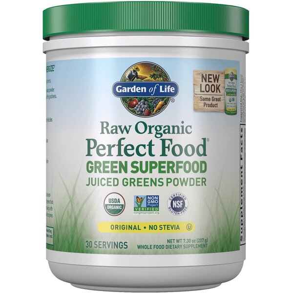 Raw Perfect Food Green Superfood, Original - 207 grams