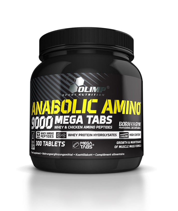 Anabolic Amino 9000, Mega Tabs - 300 tablets