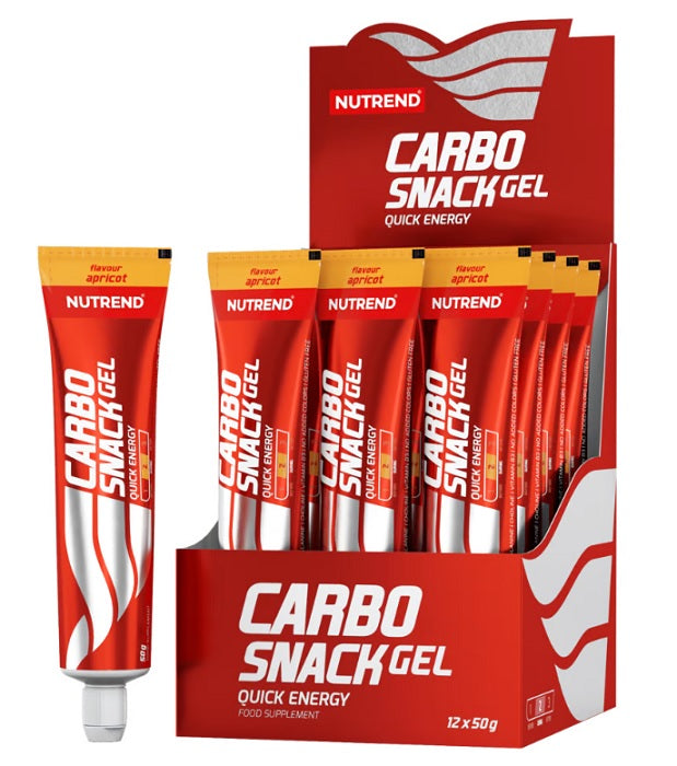 Carbosnack Tube, Apricot - 12 x 50g
