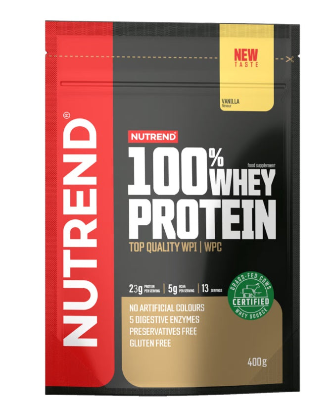 100% Whey Protein, Vanilla - 400 grams