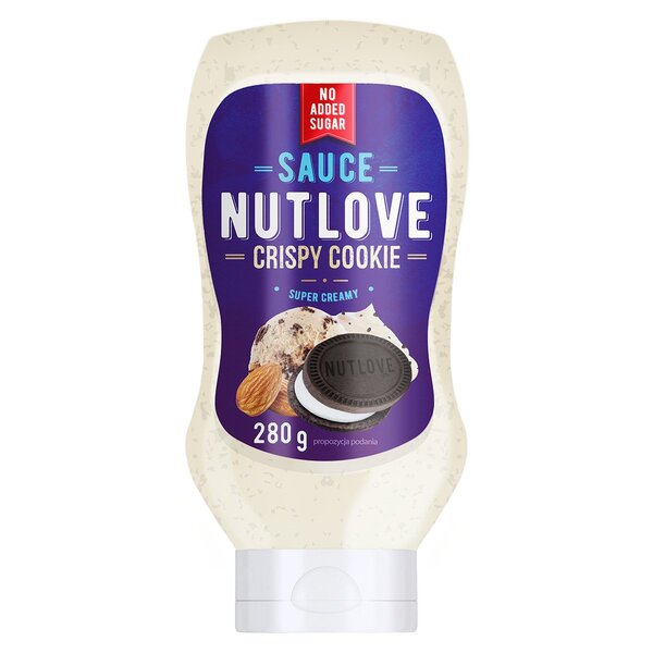 Nutlove Sauce, Crispy Cookie - 280 grams