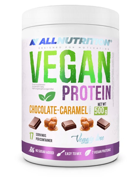 Vegan Protein, Chocolate Caramel - 500 grams