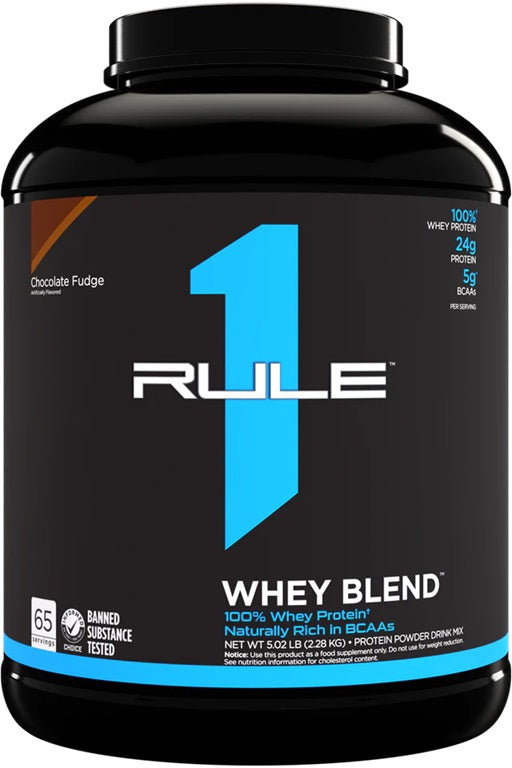 R1 Whey Blend, Chocolate Fudge - 2280 grams