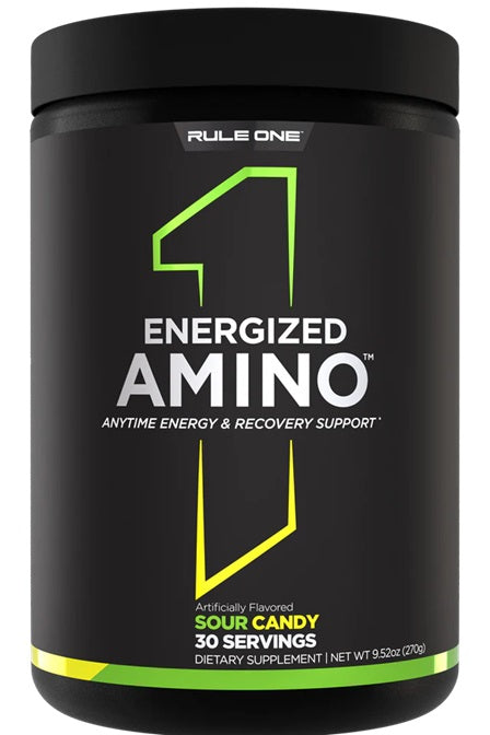 Energized Amino, Sour Candy - 270 grams