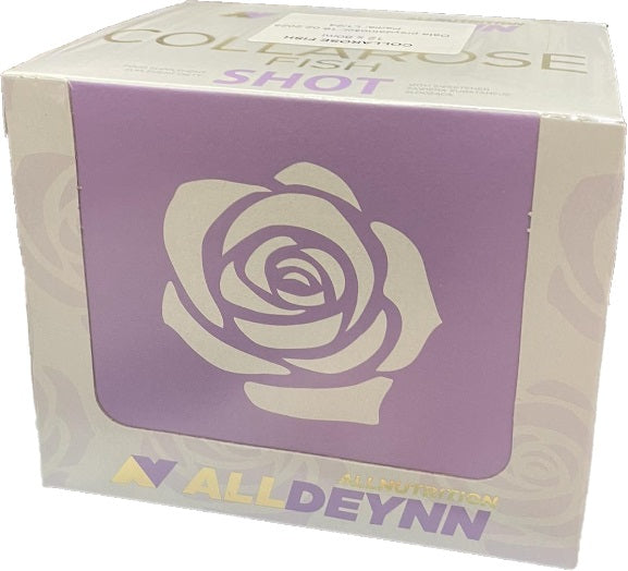AllDeynn Collarose Fish Shot ( kolagen ), Orange Cherry - 12 x 80 ml.