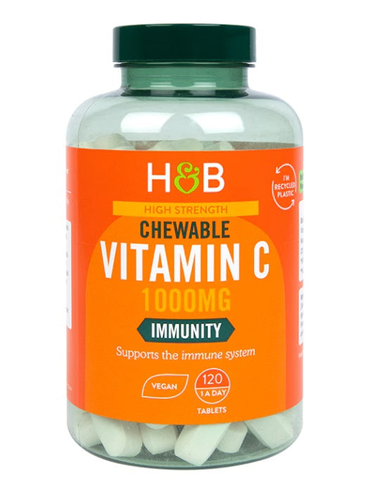 High Strength Chewable Vitamin C, 1000mg - 250 tablets