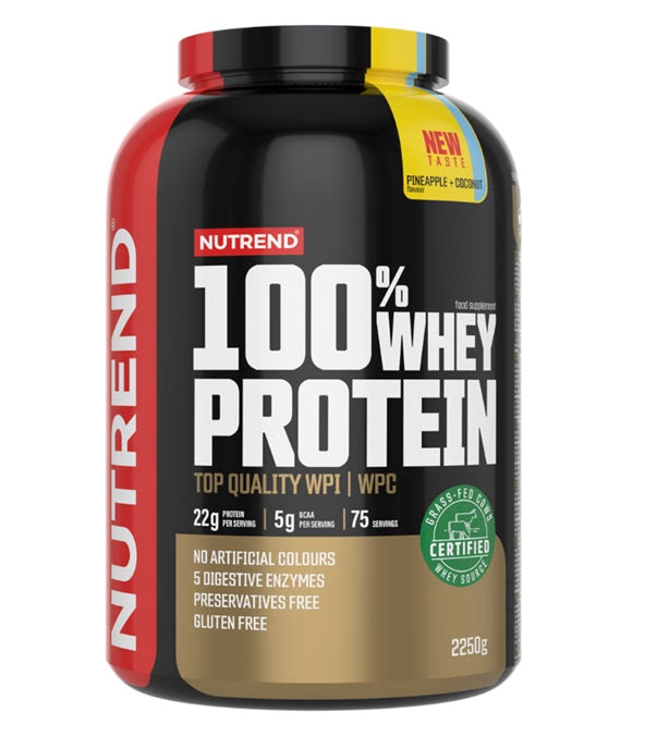 100% Whey Protein, Pineapple + Coconut - 2250 grams