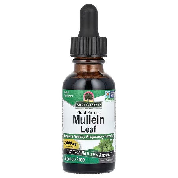 Mullein Leaf, Liquid - 30 ml.
