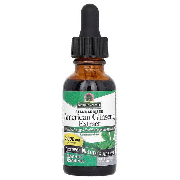 American Ginseng Extract - 30 ml.