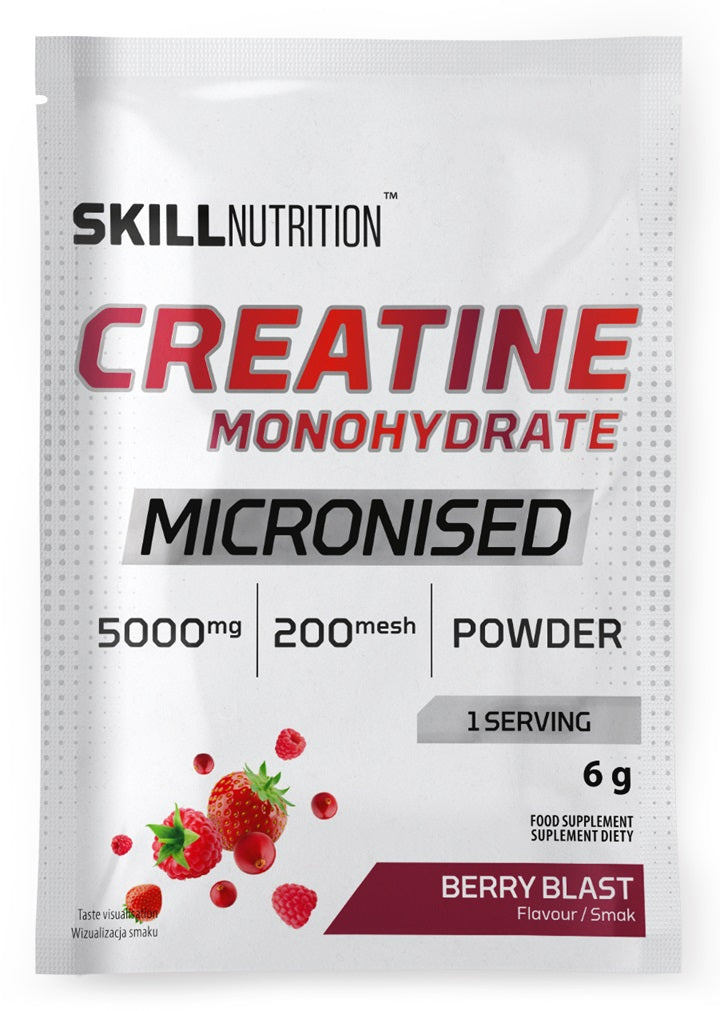 Micronized Creatine Monohydrate, Berry Blast - 6 grams (1 serving)