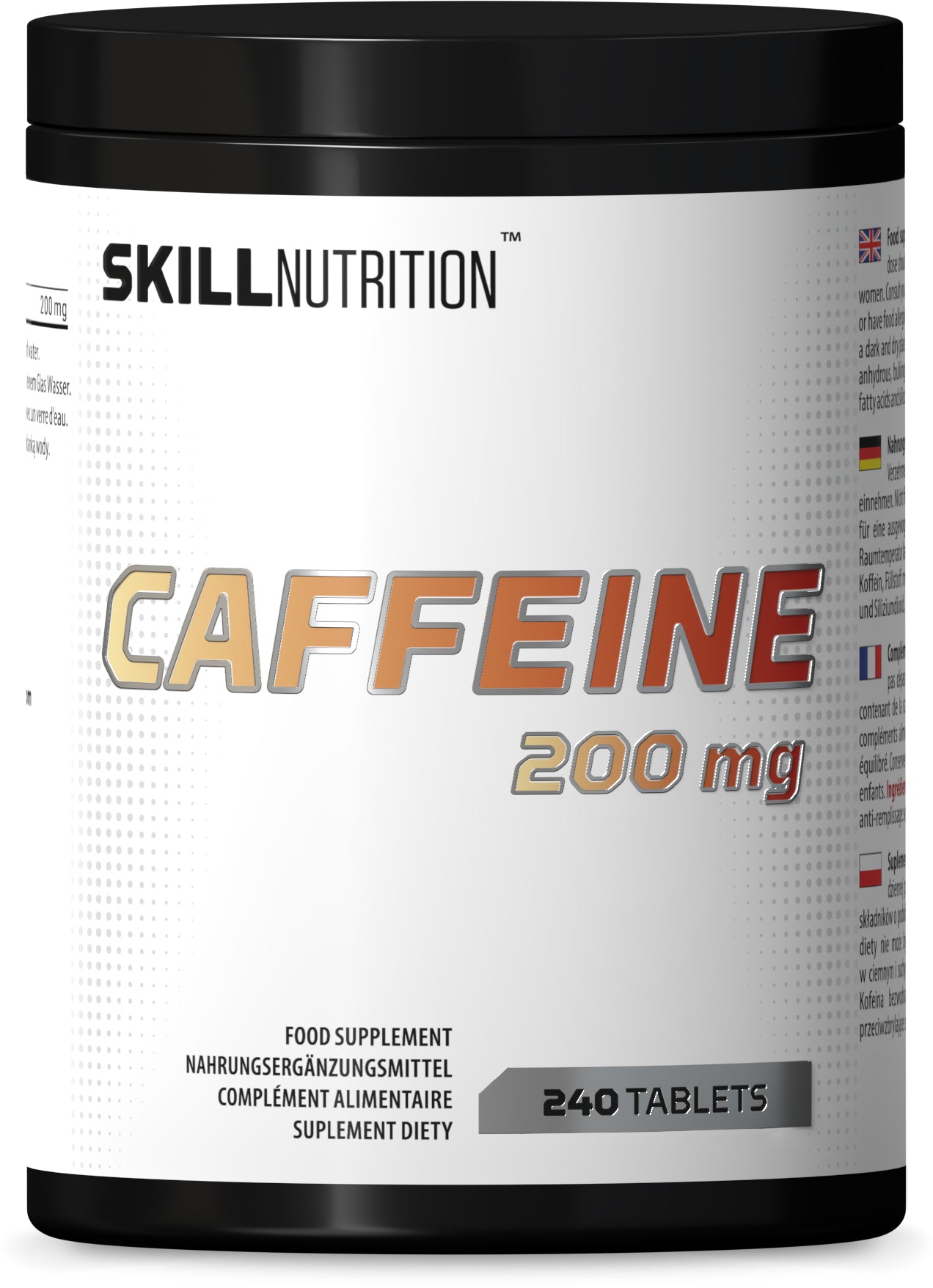 Caffeine, 200mg - 240 tablets