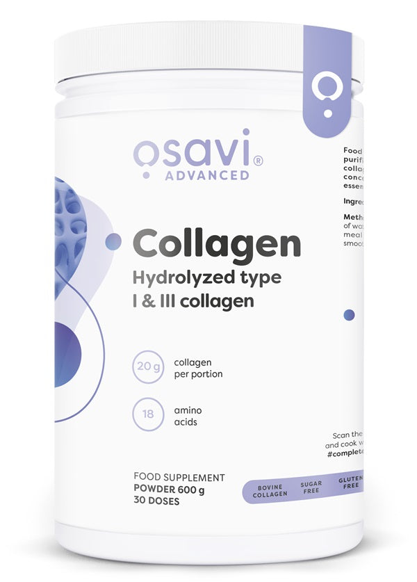 Collagen Peptides - Hydrolyzed Type 1 & 3 - 600 grams