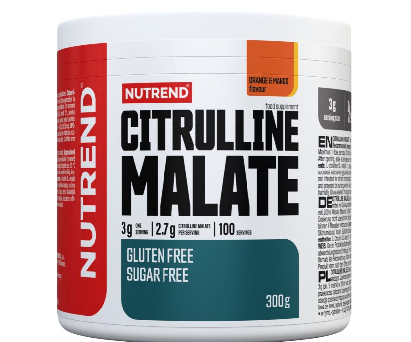 Citrulline Malate, Orange & Mango - 300 grams