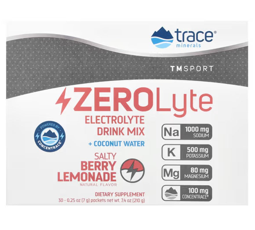 ZEROLyte, Salty Berry Lemonade - 30 packs