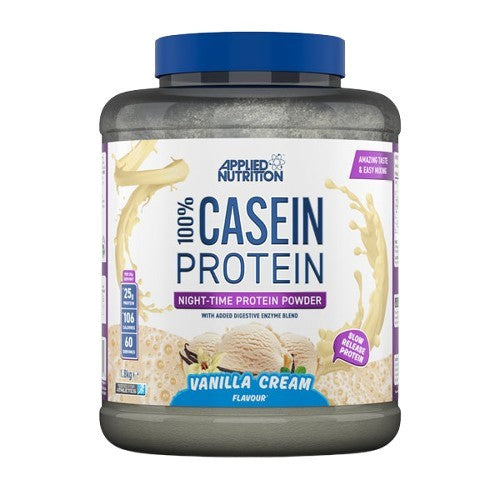 100% Casein Protein, Vanilla - 1800 grams