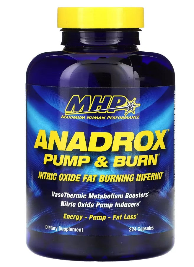 Anadrox Pump & Burn - 112 caps