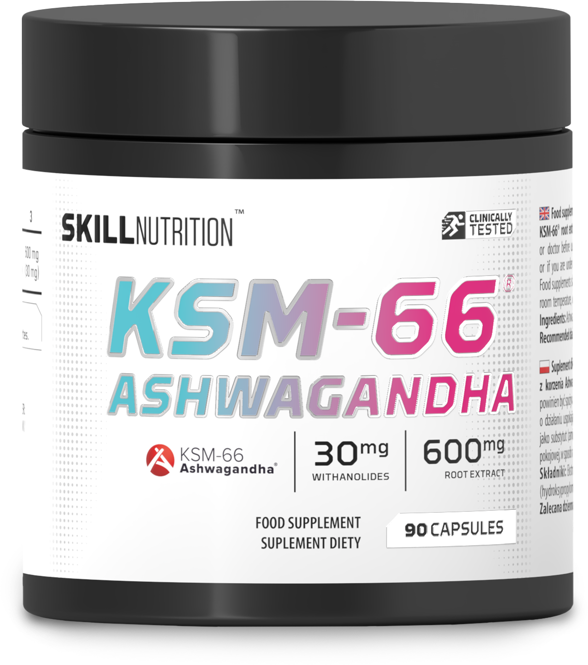 KSM-66 Ashwagandha - 90 vegan caps