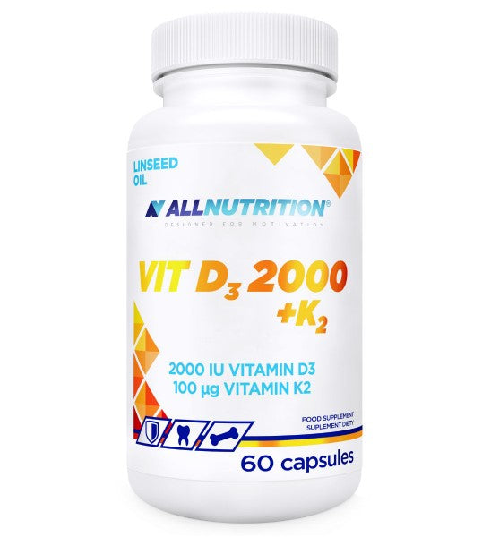 Vit D3 2000 + K2 - 60 caps