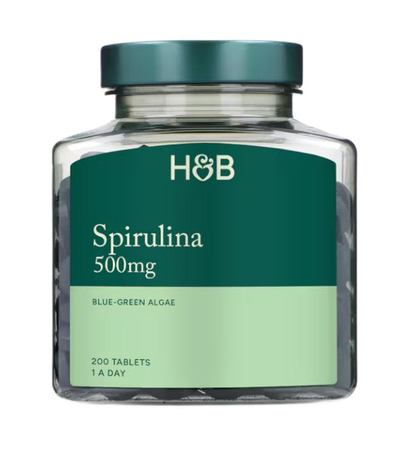Spirulina, 500mg - 200 tablets (EAN )