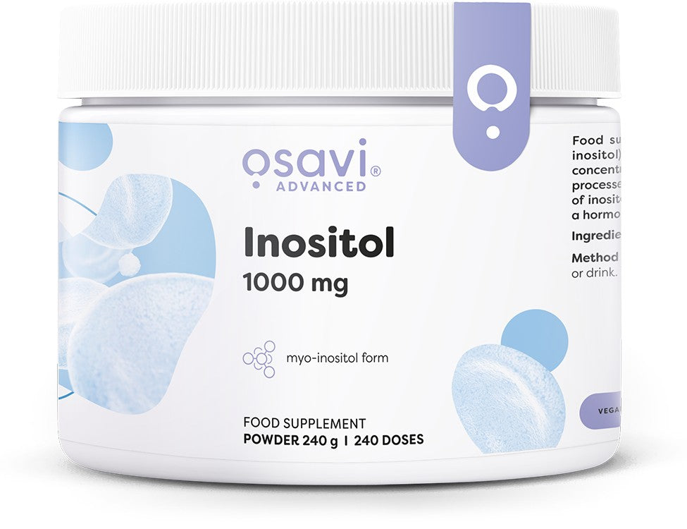 Inositol Powder, 1000mg - 240 grams