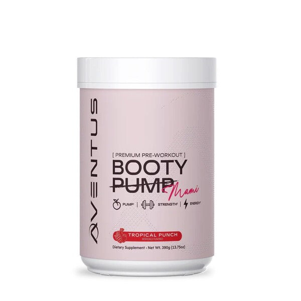 Booty Pump - Premium Pre-Workout, Mami Tropical Punch - 390 grams