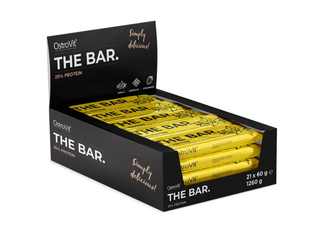 The Bar 25% Protein, Vanilla - 21 x 60g