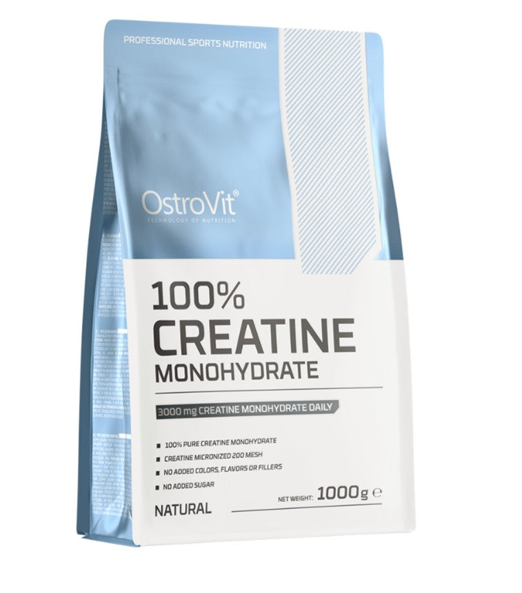 100% Creatine Monohydrate, Natural - 1000 grams