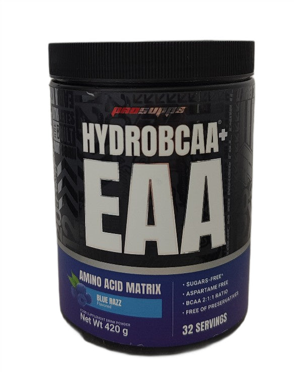 HydroBCAA + EAA, Blue Razz - 420 grams