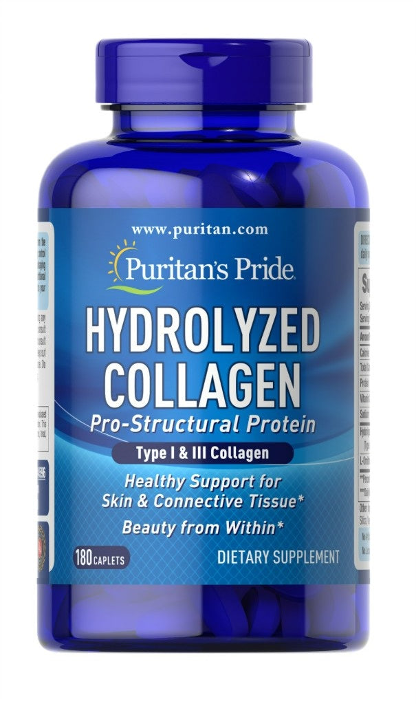 Hydrolyzed Collagen - 180 caplets