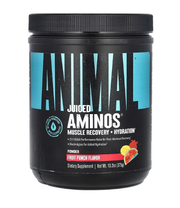 Animal Juiced Aminos, Fruit Punch - 375 grams