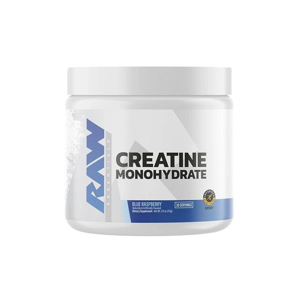 Creatine Monohydrate, Blue Raspberry - 213 grams