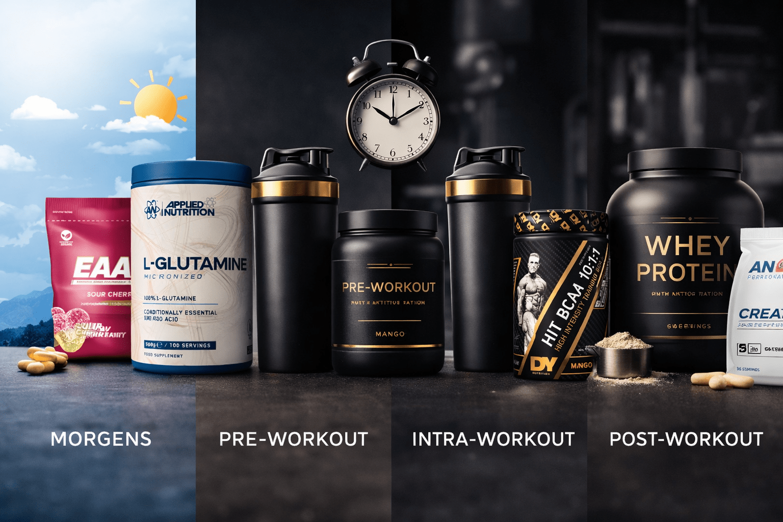 EAA BCAA Glutamin Kreatin – Wann und warum du sie wirklich brauchst - VitaeSupps