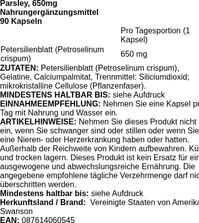 Produktetikett