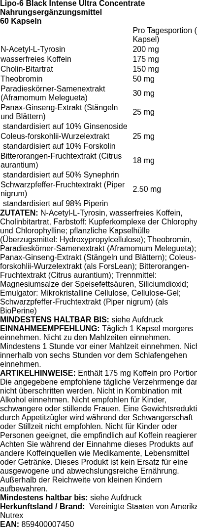 Produktetikett