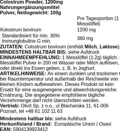 Produktetikett