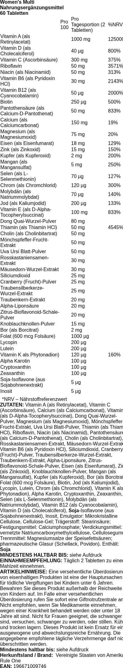 Produktetikett