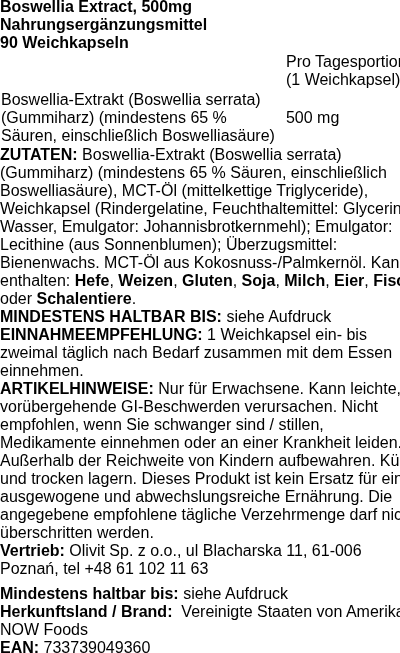 Produktetikett