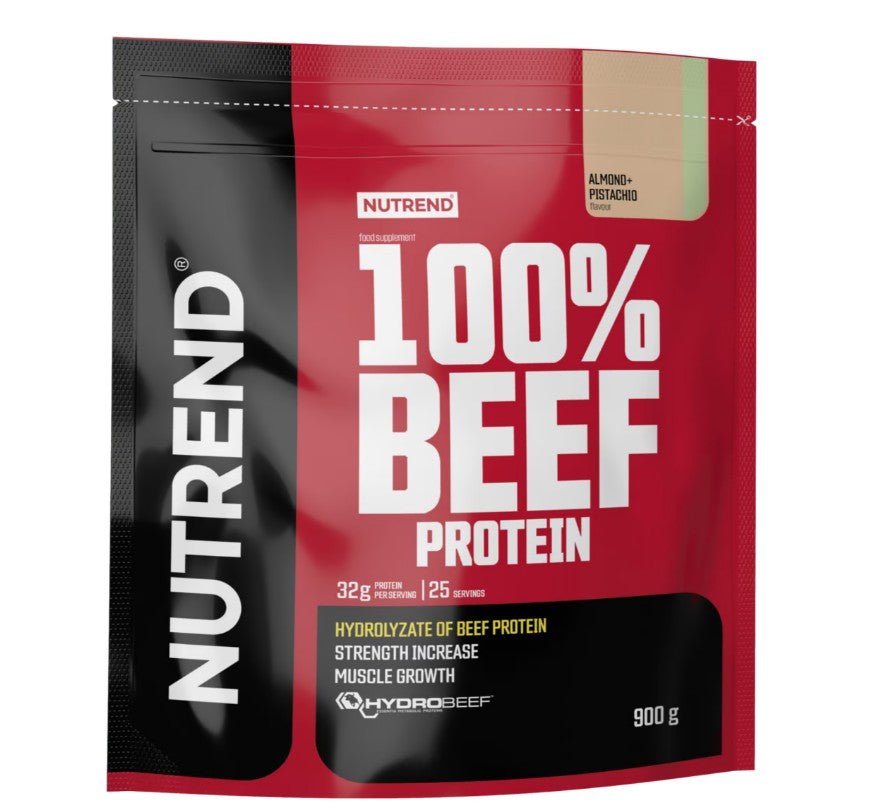 100% Beef Protein, Almond Pistachio - 900 grams - VitaeSupps