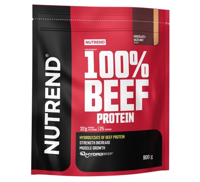 100% Beef Protein, Chocolate Hazelnut - 900 grams - VitaeSupps