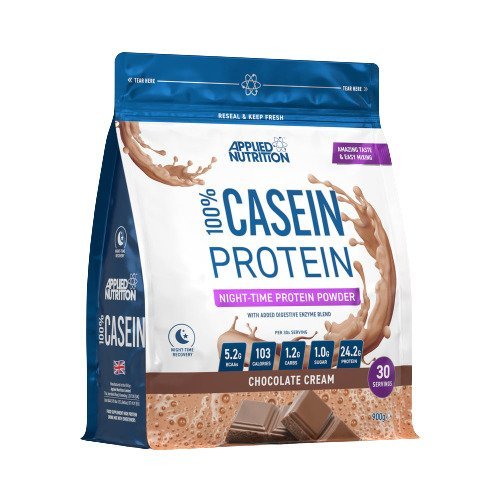 100% Casein Protein, Chocolate Cream - 900 grams - VitaeSupps
