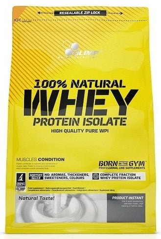 100% Natural Whey Protein Isolate, Natural - 600 grams - VitaeSupps