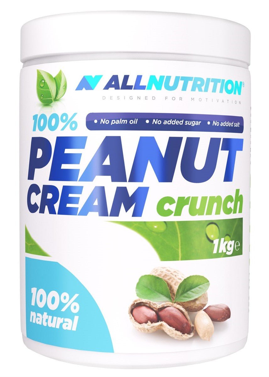 100% Peanut Cream, Crunch - 1000 grams - VitaeSupps